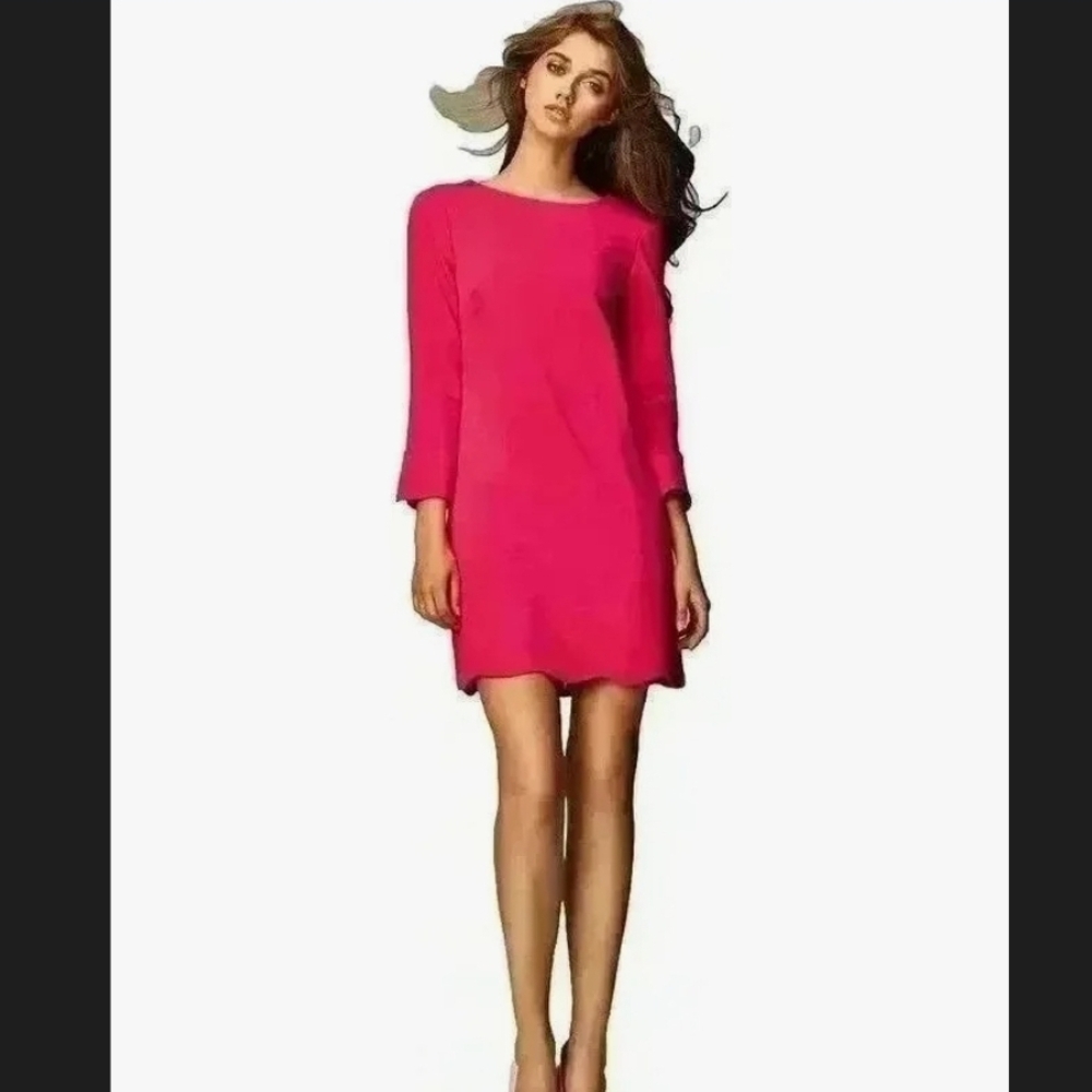 Chic Fuchsia Mini Dress